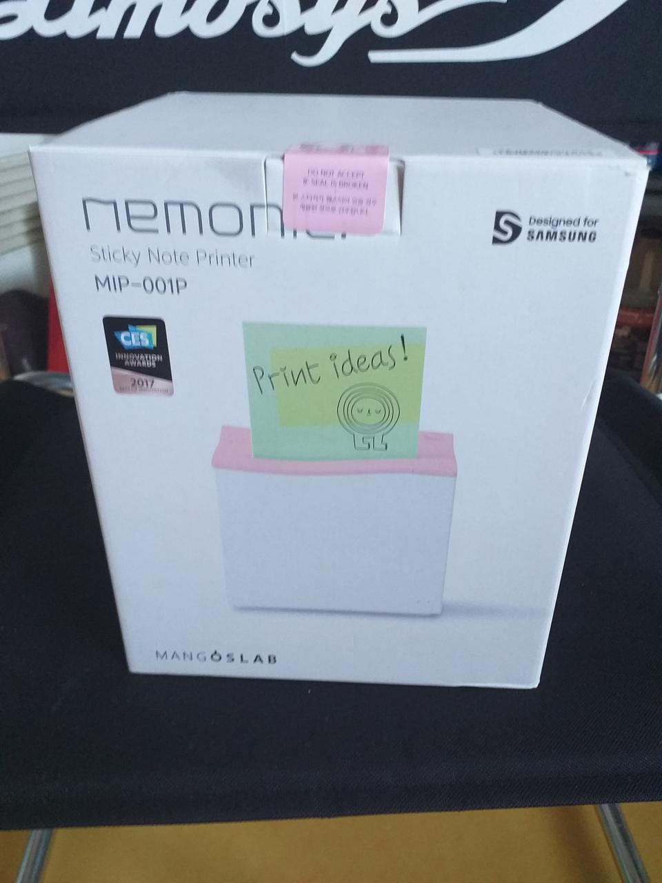 네모닉 정품 미니 프린터
