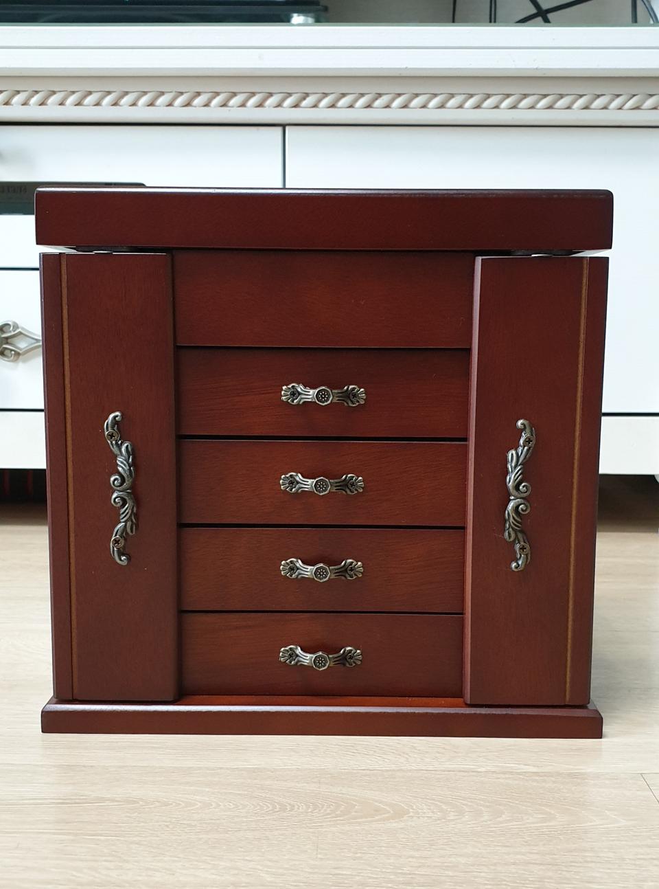 원목엔틱 보석함