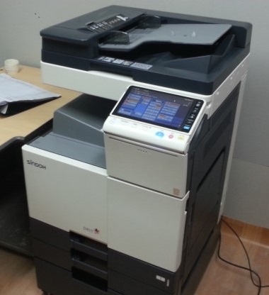 신도리코 D412 A3 컬러복합기 판매합니다.