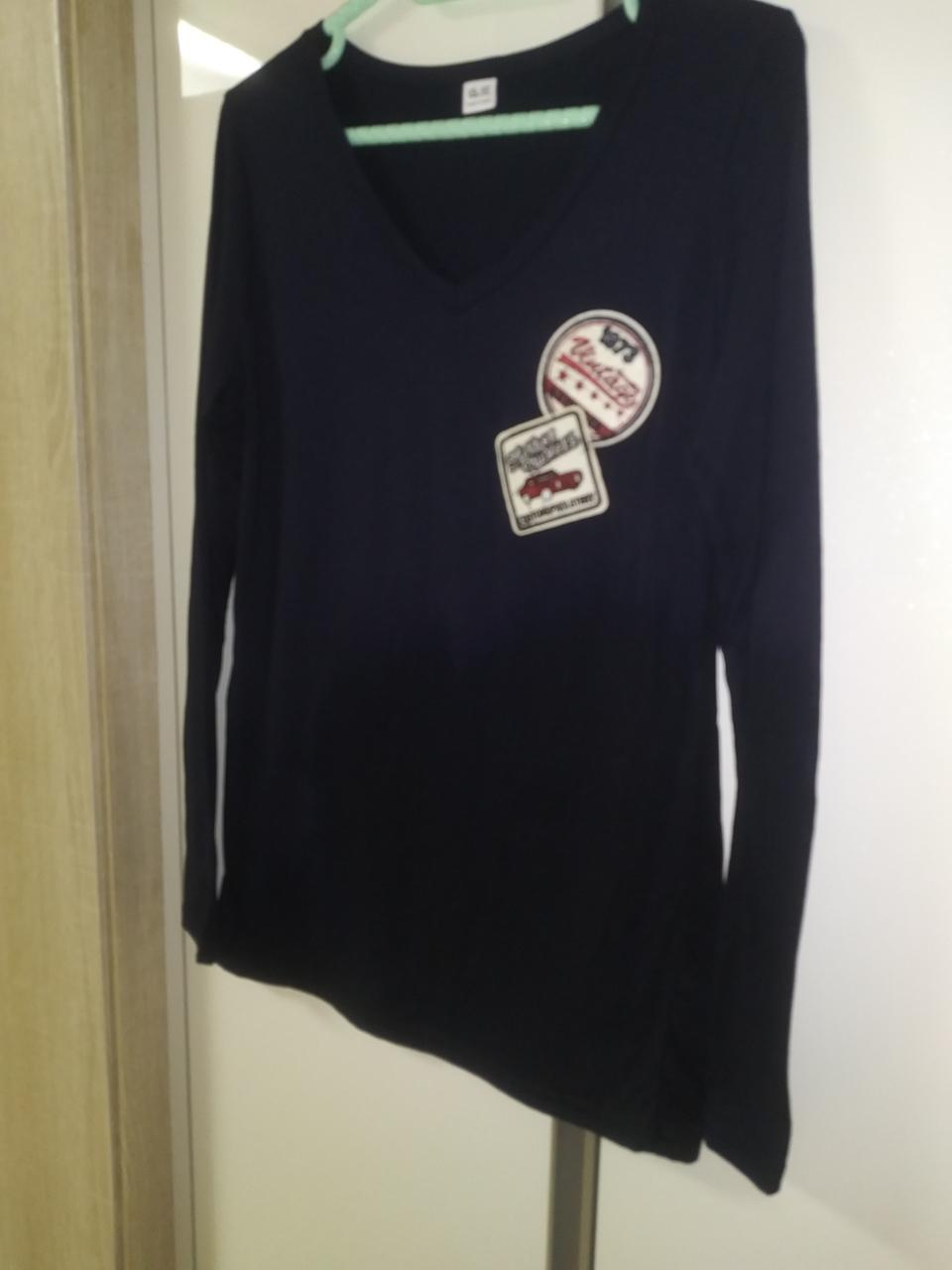 와펜 긴팔 티셔츠