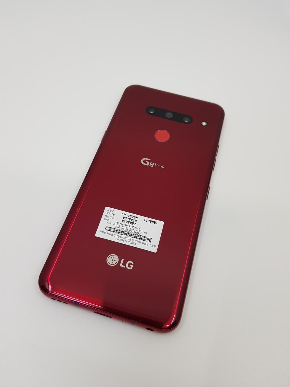 LG G8 카민레드 KT 128GB  A급