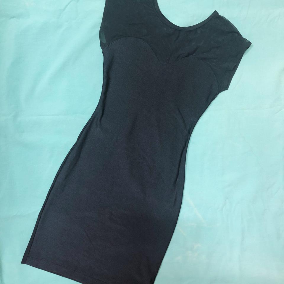 american apparel 시스루 탑, 블랙 원피스