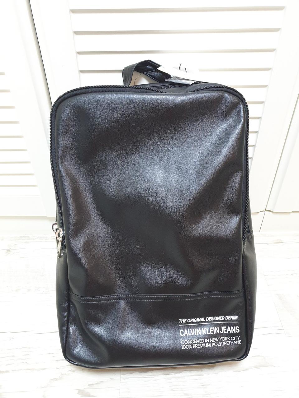 (새상품)캘빈클라인 프리미엄 폴리우레탄 백팩