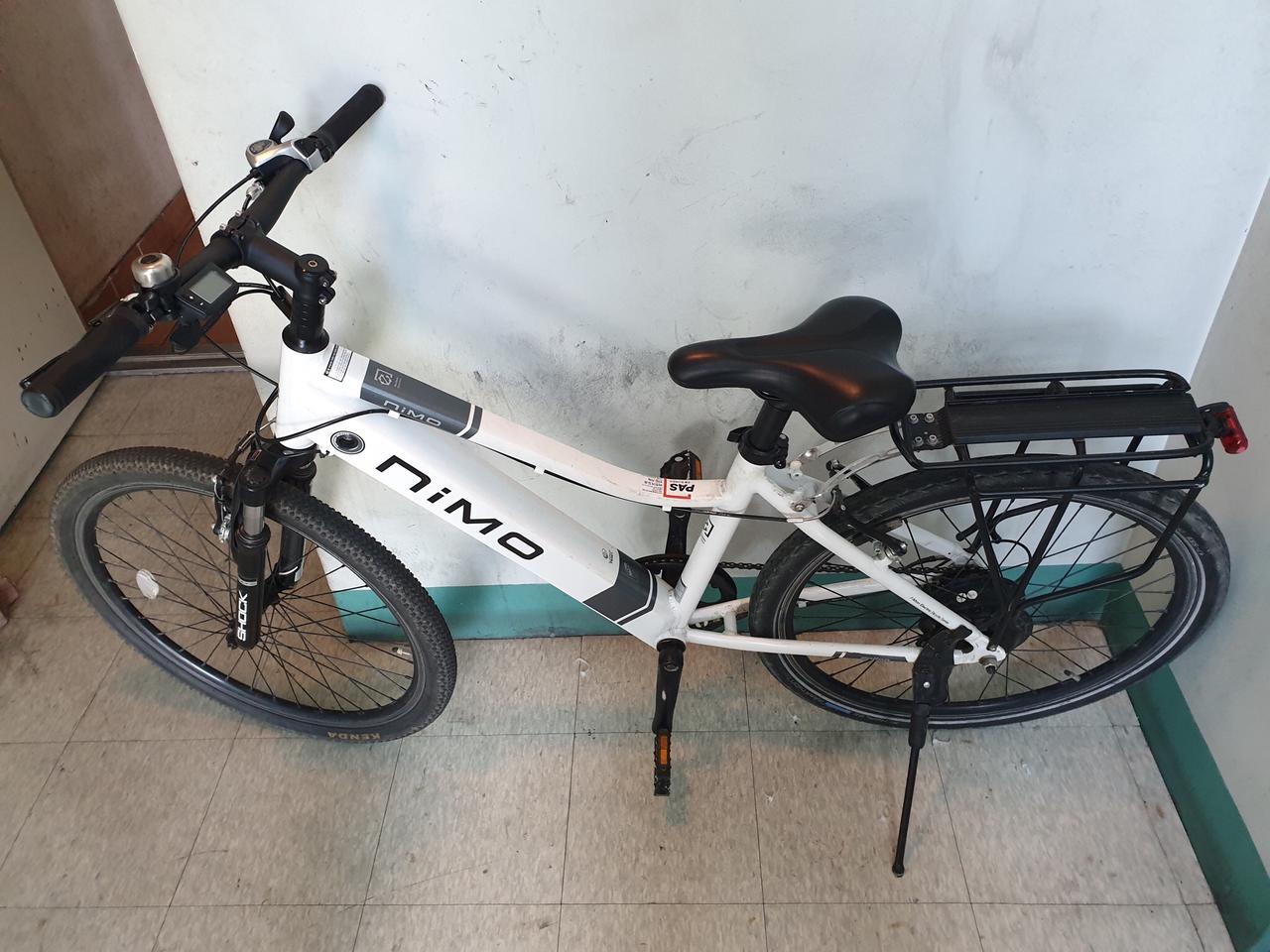 [전기자전거] 2018년형 알톤 니모 26인치 화이트 PAS전용