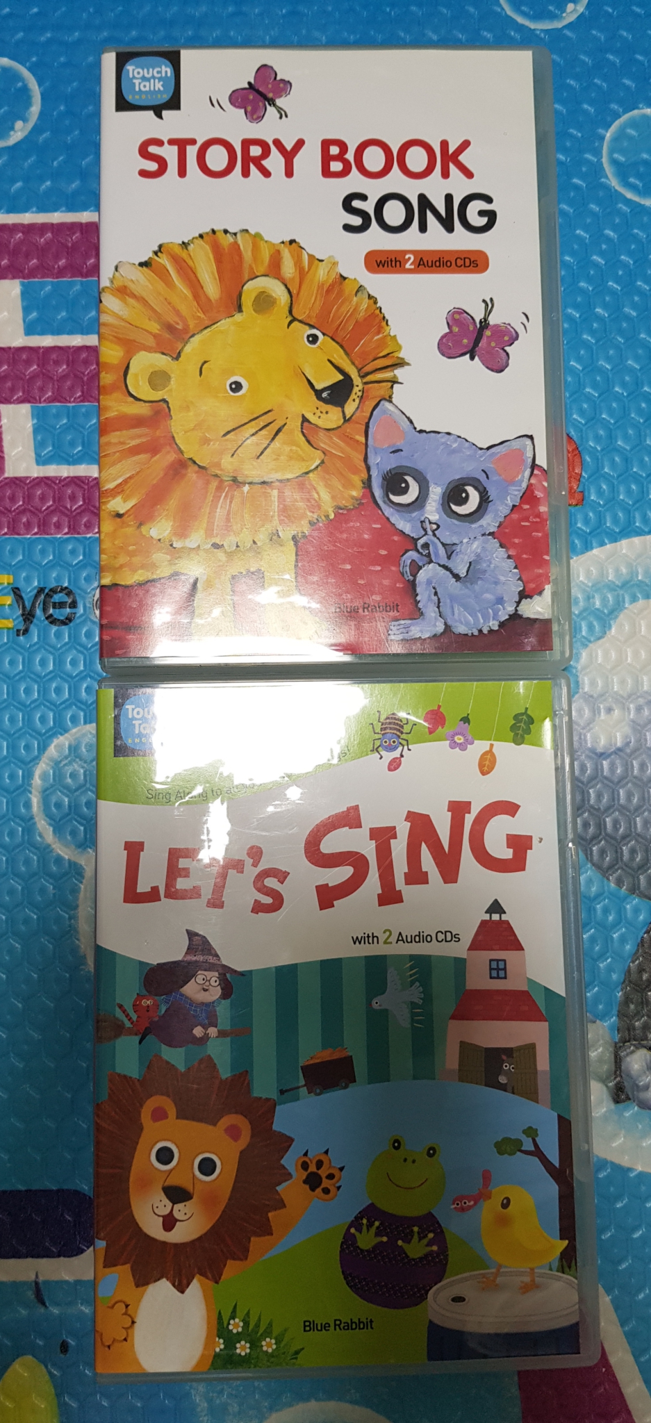 유아 영어 입문서 블루래빗 터치톡 잉글리시 영어 끝판왕