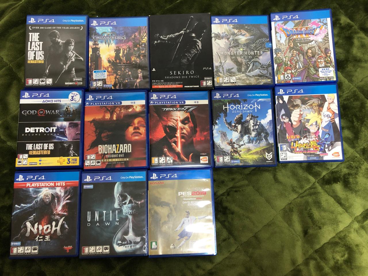 플스 4 타이틀 게임시디 판매합니다