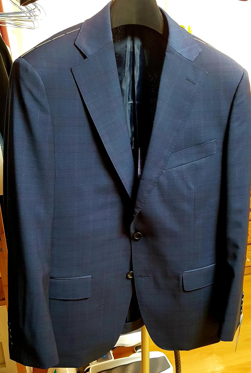 [정품]마에스트로 체크 자켓/새제품