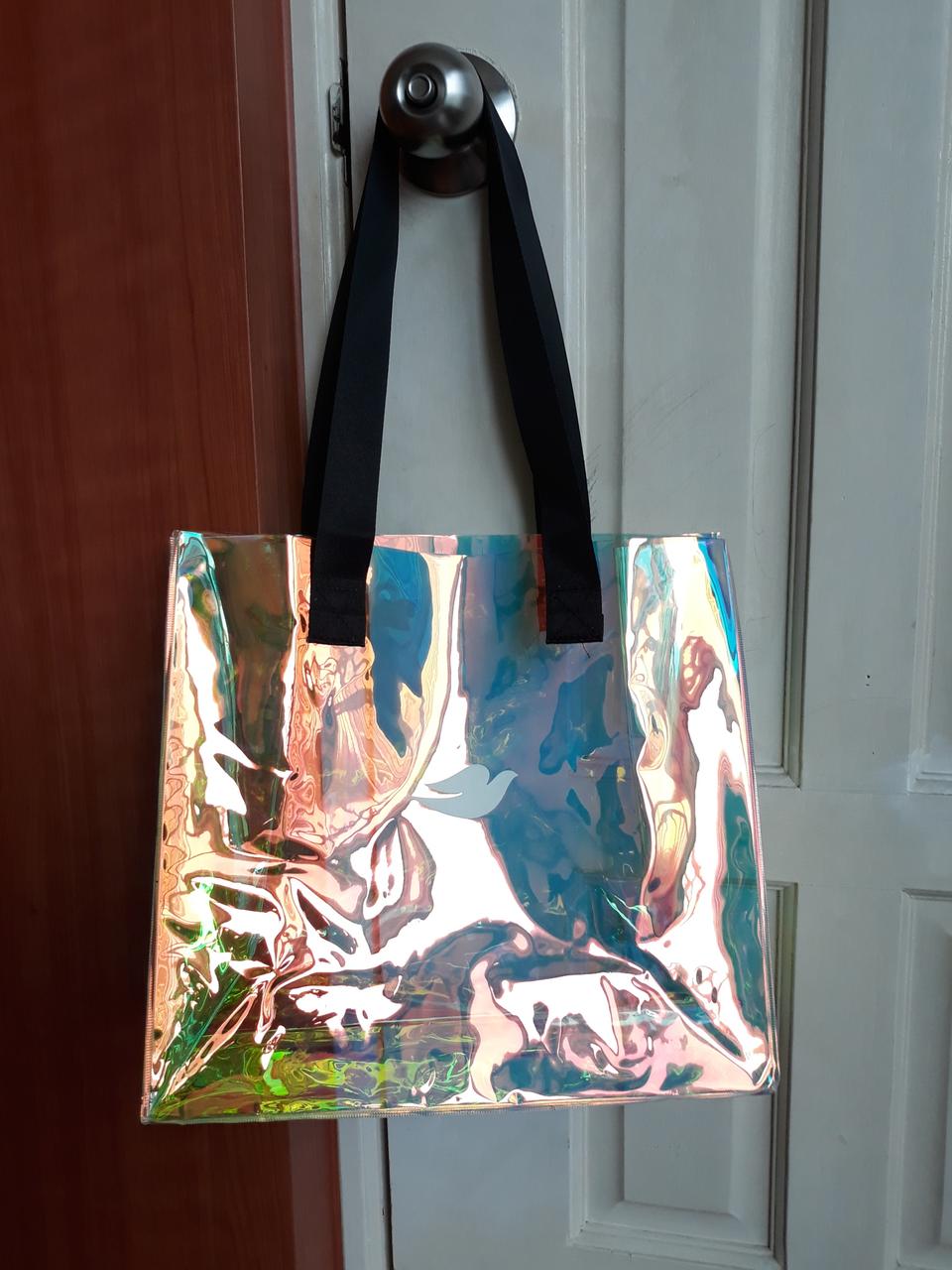 홀로그램 비치백