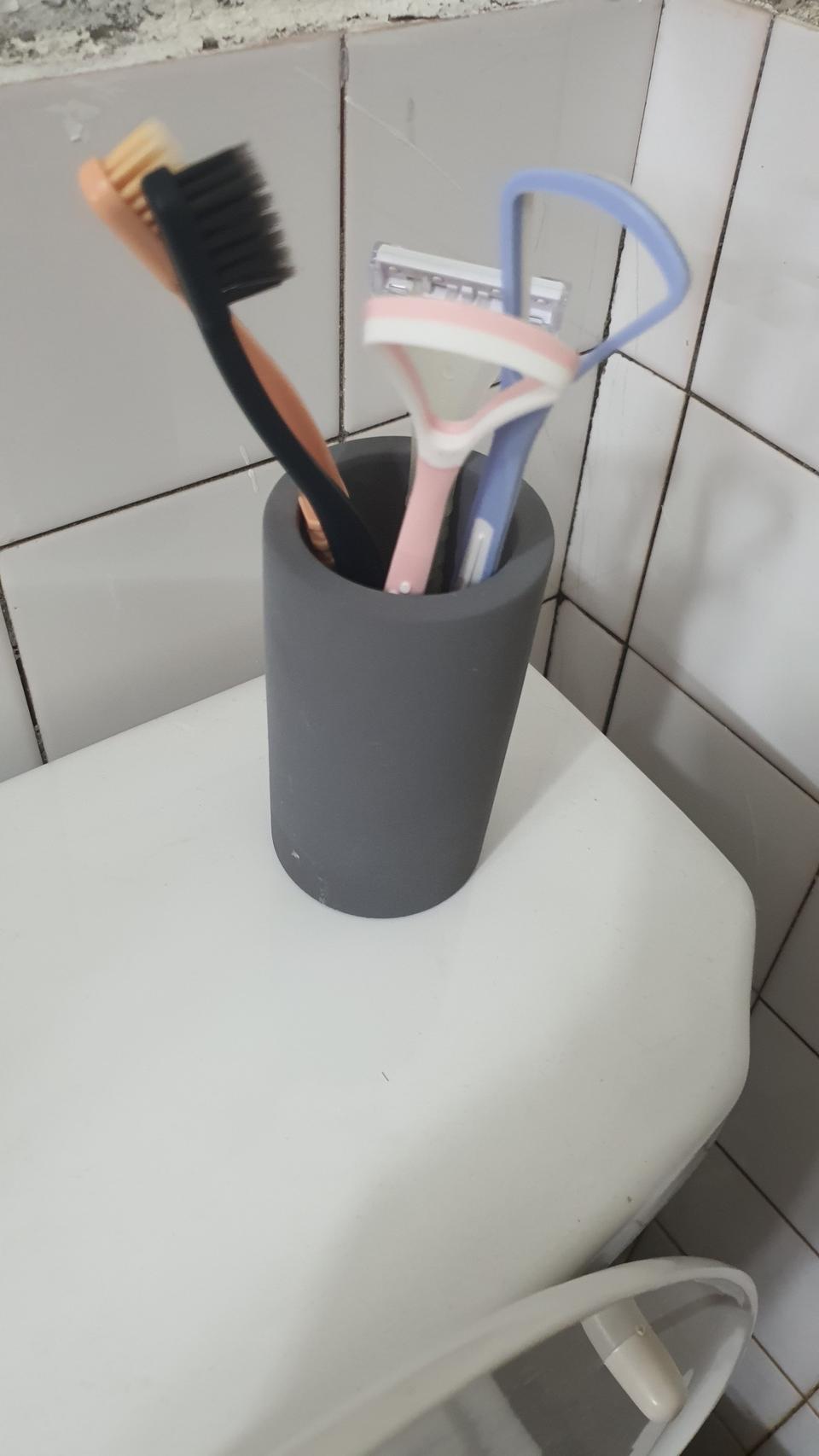 새상품 규조토 칫솔꽂이