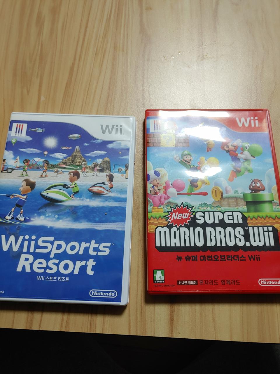 wii 뉴수퍼마리오 wii스포츠 리조트