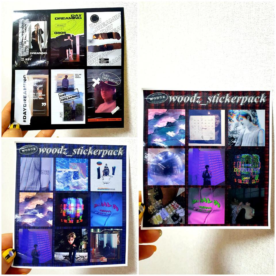 엑스원 조승연 다꾸스티커 다이어리꾸미기 스티커 빈티지 판스티커 굿즈 X1