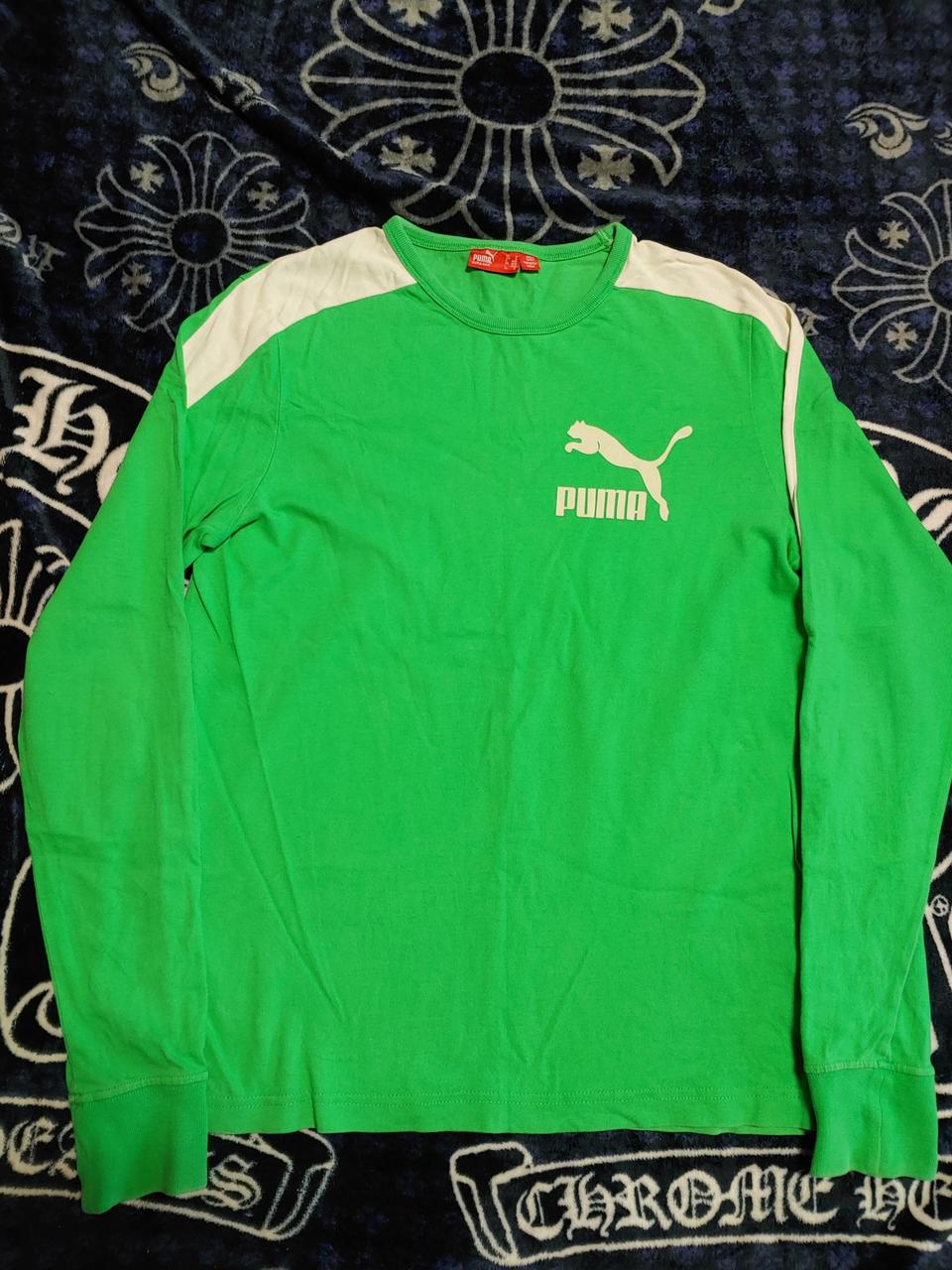 100 푸마 라운드 티셔츠