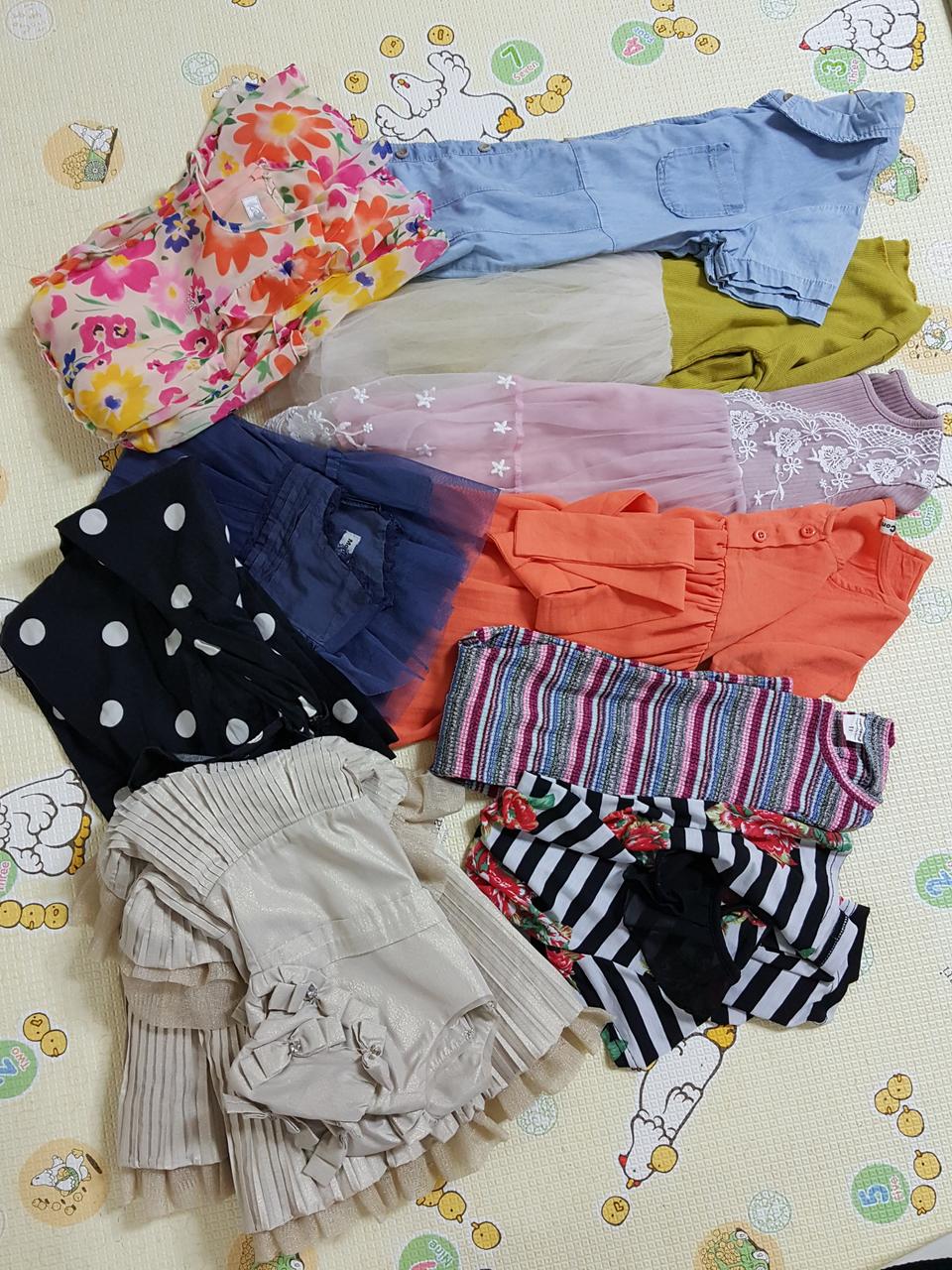 여아원피스(일괄10개)