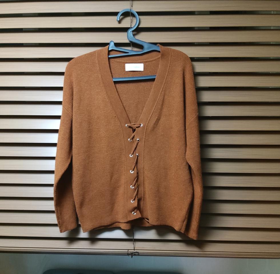 [보관만]리본가디건