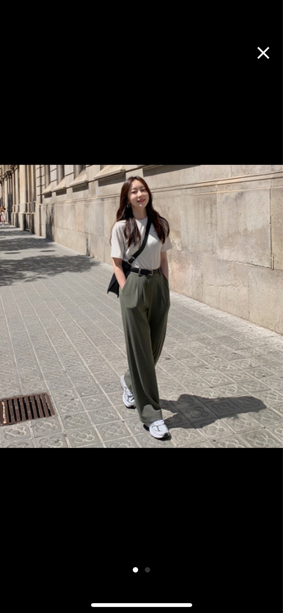 업타운홀릭 슬랙스