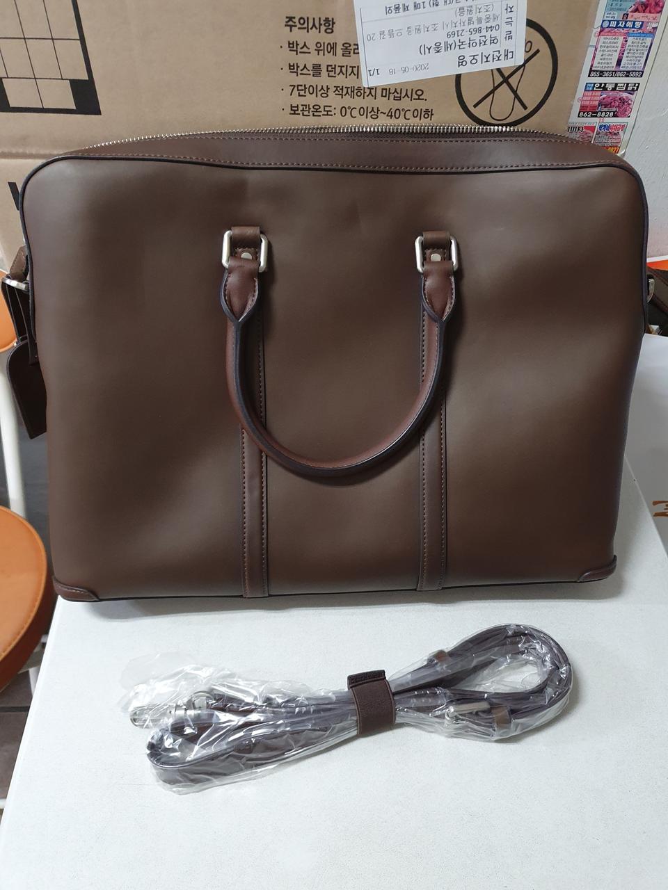 인조가죽 서류가방