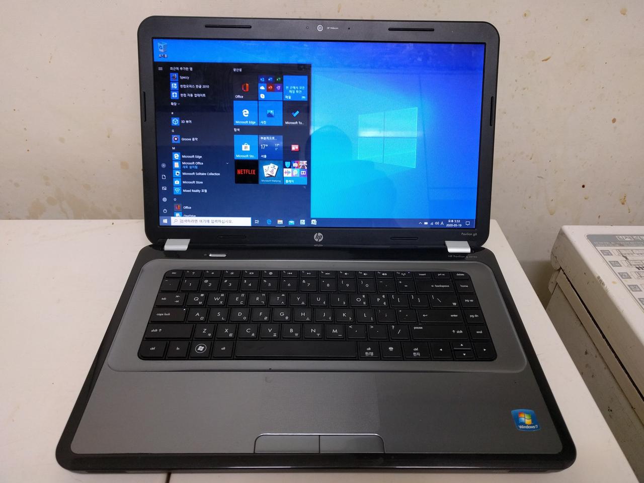 HP G6 i3-2330m 4GB SSD120GB