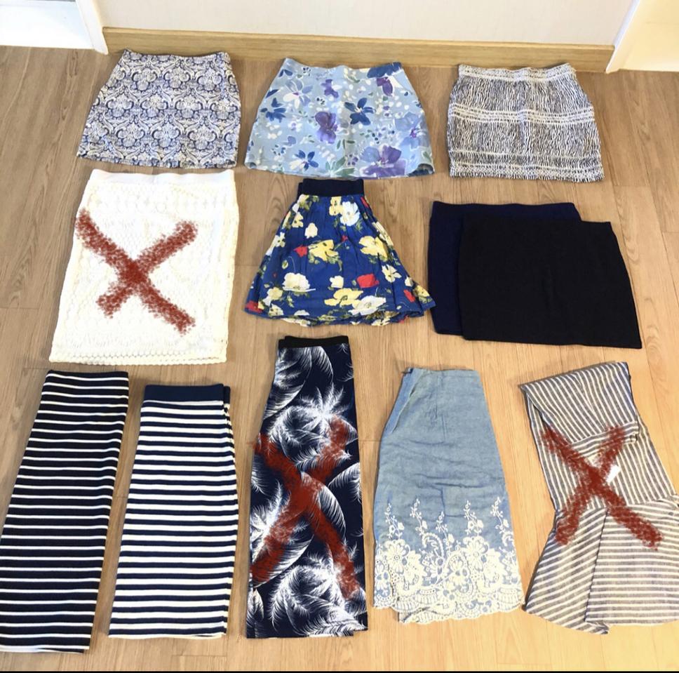 스커트 모음 (하의)