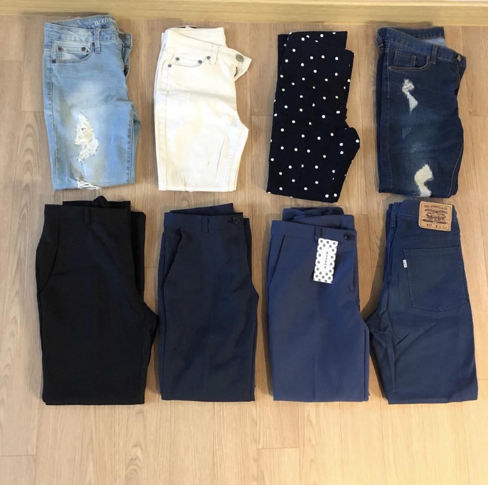 청바지,슬랙스,레깅스, 조거 하의 모음