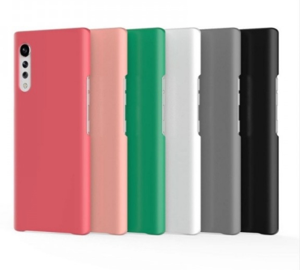 LG벨벳 케이스 셋트(2개)스킨퓨어케이스+소프트젤리케이스