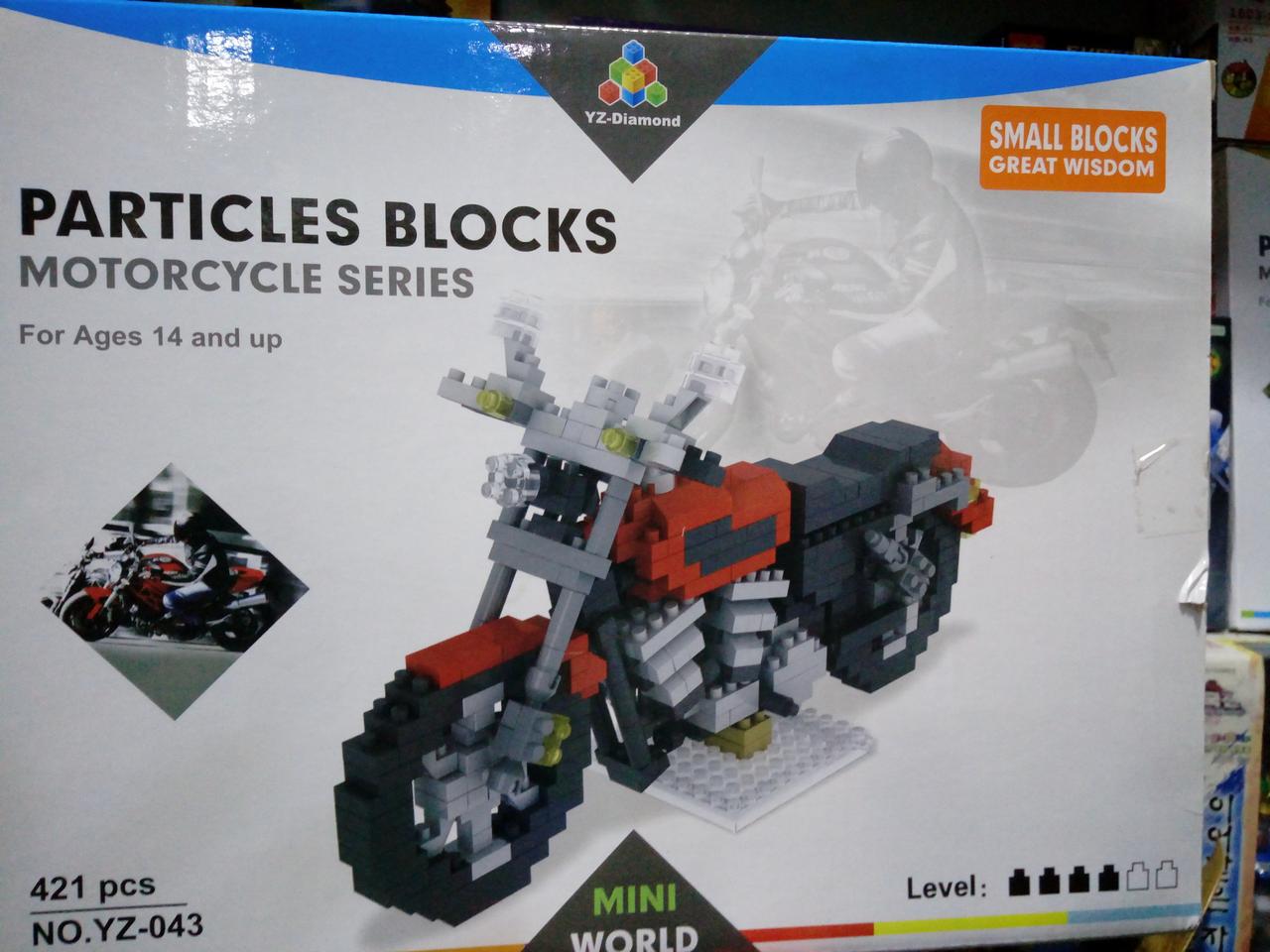 오토바이 중국제 레고블록 두종류