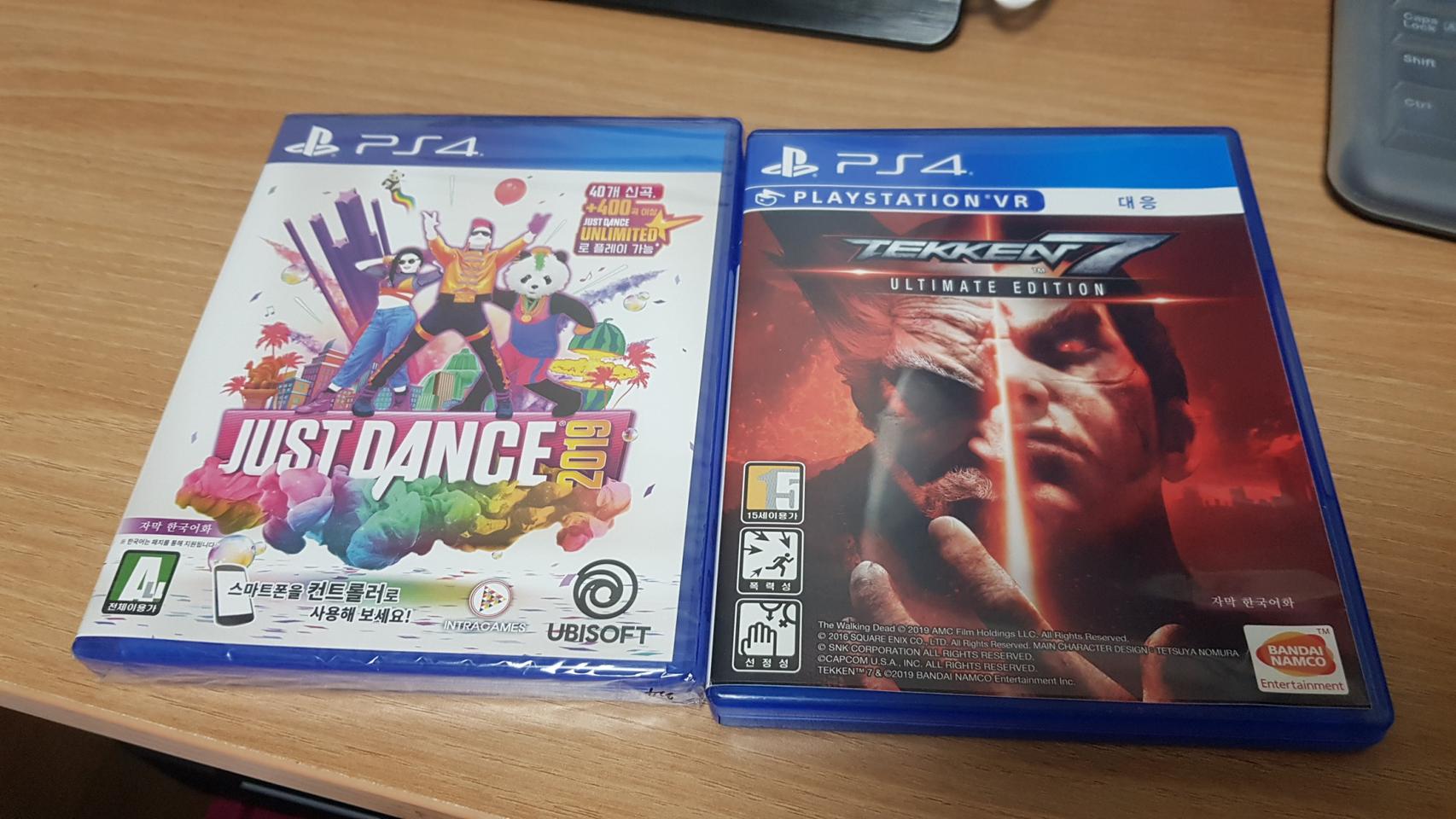 ps4 철권7 얼티밋, 저스트댄스 2019