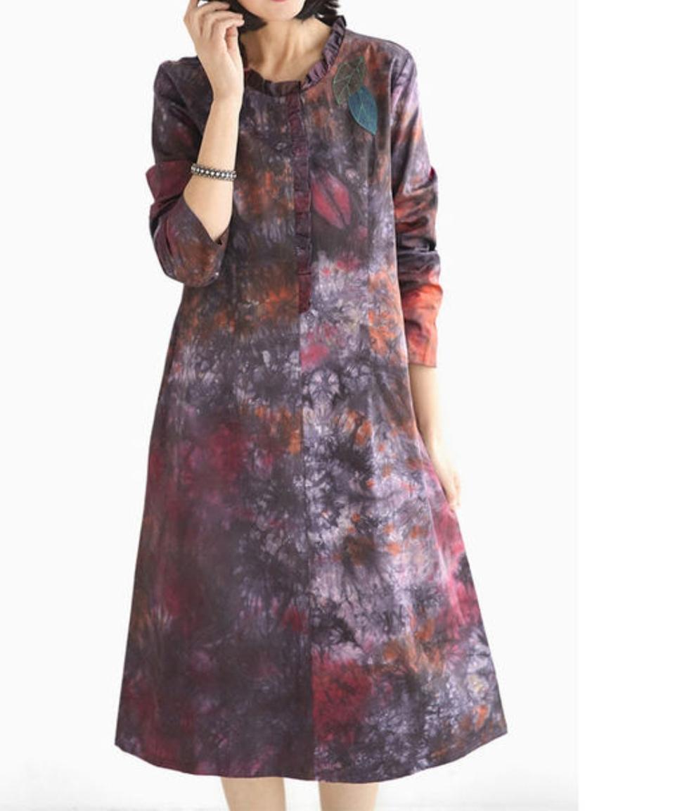 고급 천연염색 원피스(새상품)