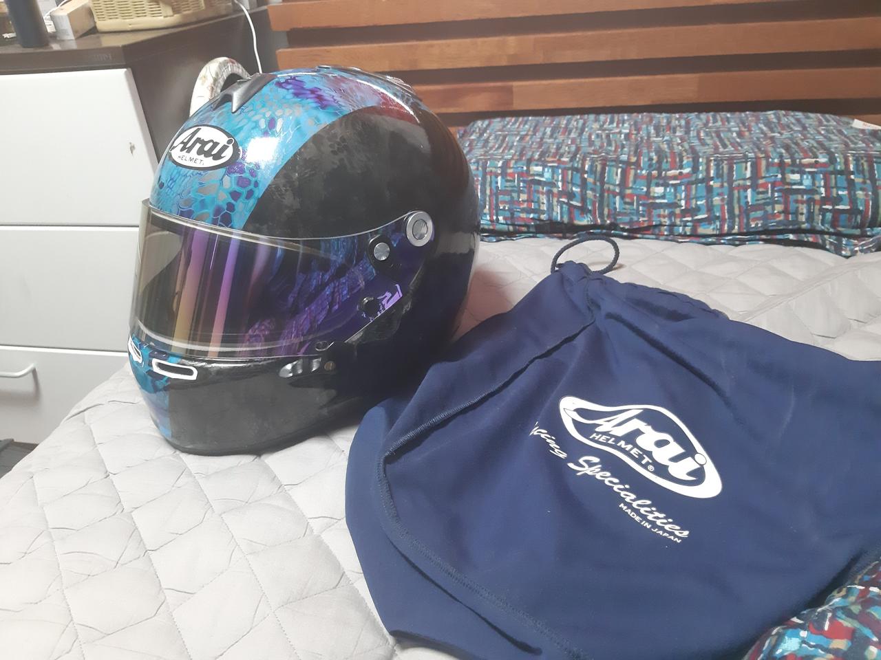 아라이gp6s레이싱헬멧 판매L사이즈59센티