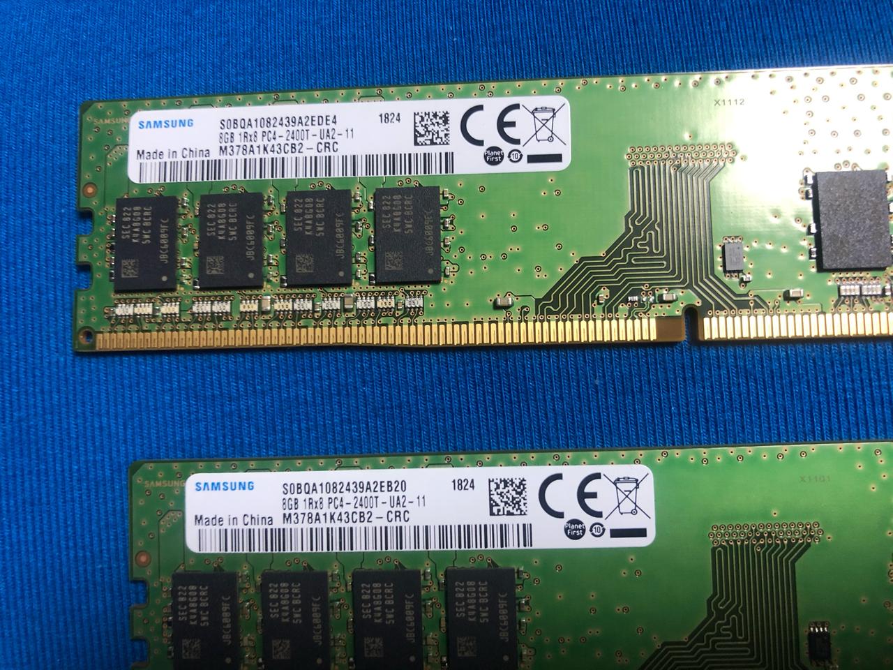 삼성 메모리 8기가 2개 팝니다