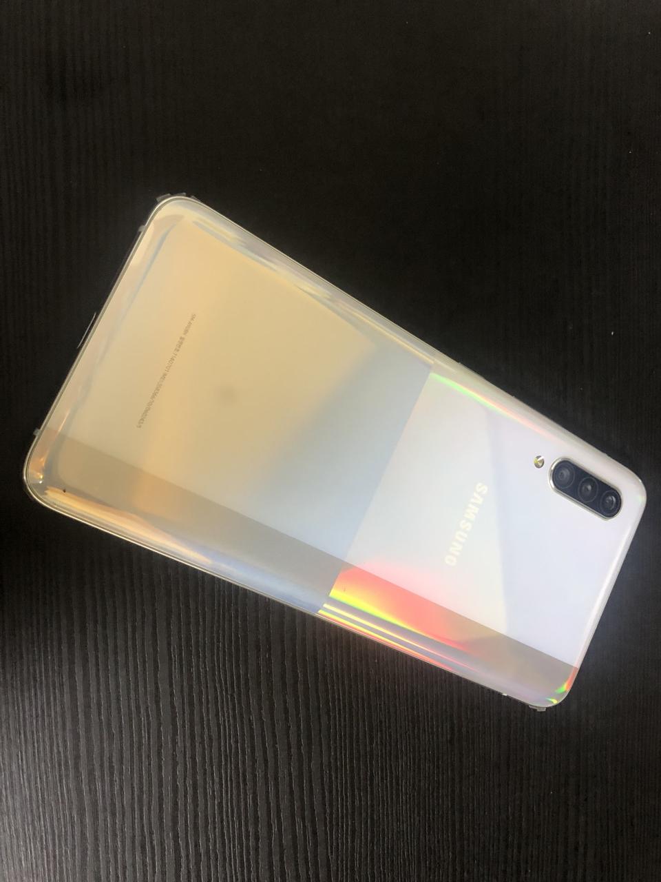 갤럭시A90 5G 화이트 128기가