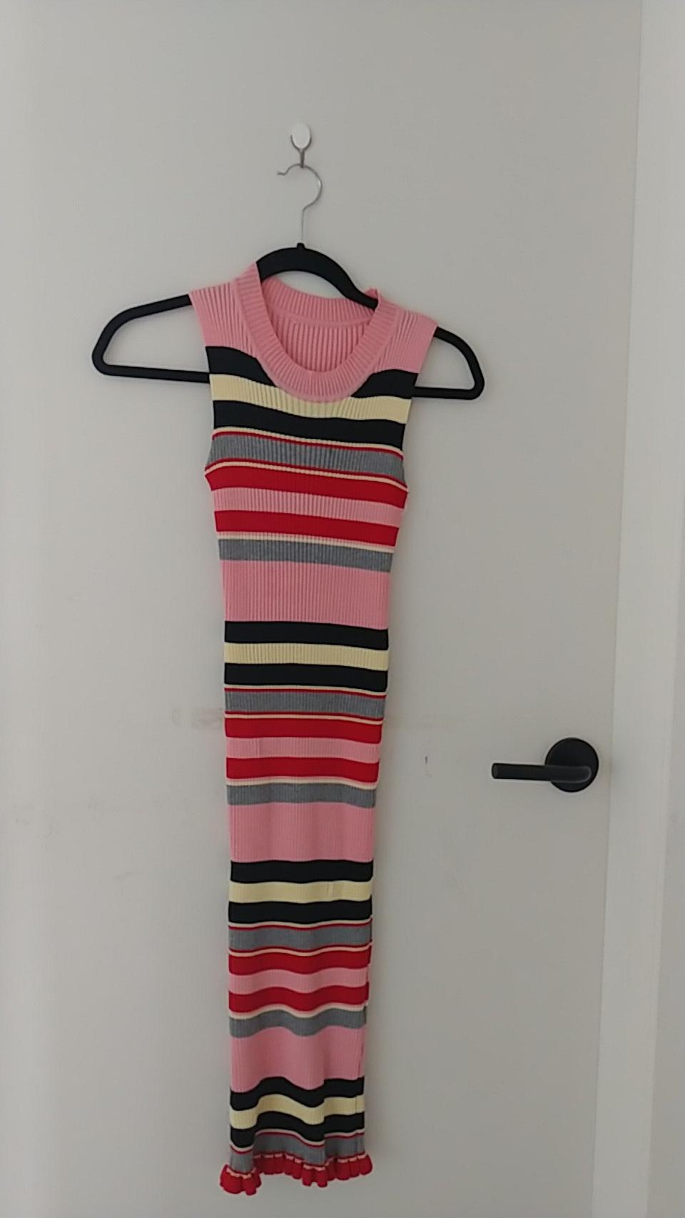 니트 롱 원피스