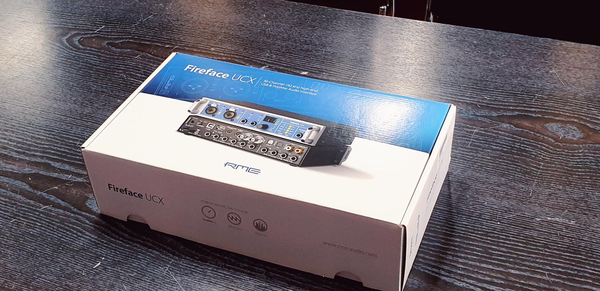 RME 파이어페이스 UCX 신품급