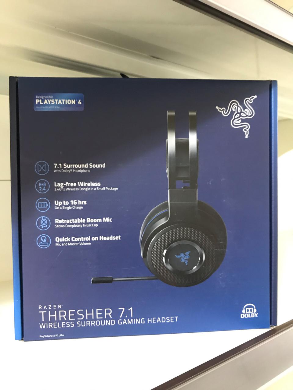 RAZER Thresher 7.1 (PS4 PC) 무선 헤드셋