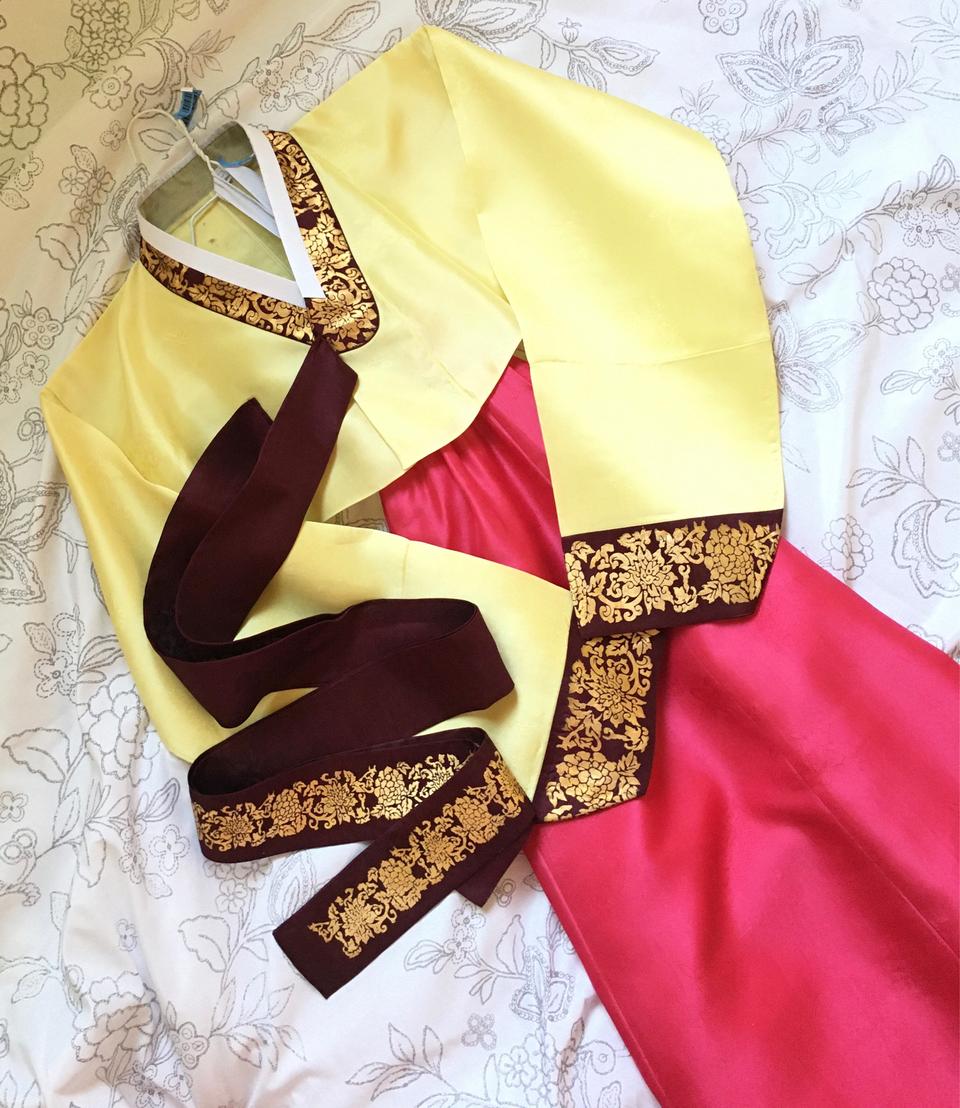 여성 한복 키 167정도에 날씬하신 분