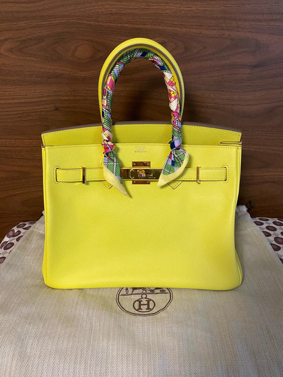 버킨30 수프레 골드