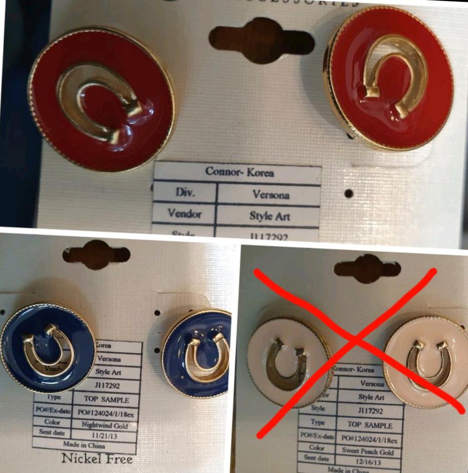 (미국수입/무니켈) 스터드 귀걸이