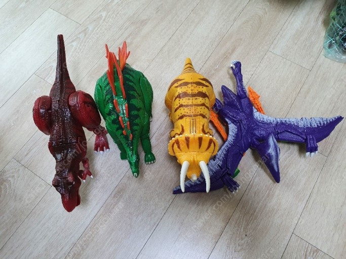 헬로카봇 백악기시대 일괄(티라클래스 포함)