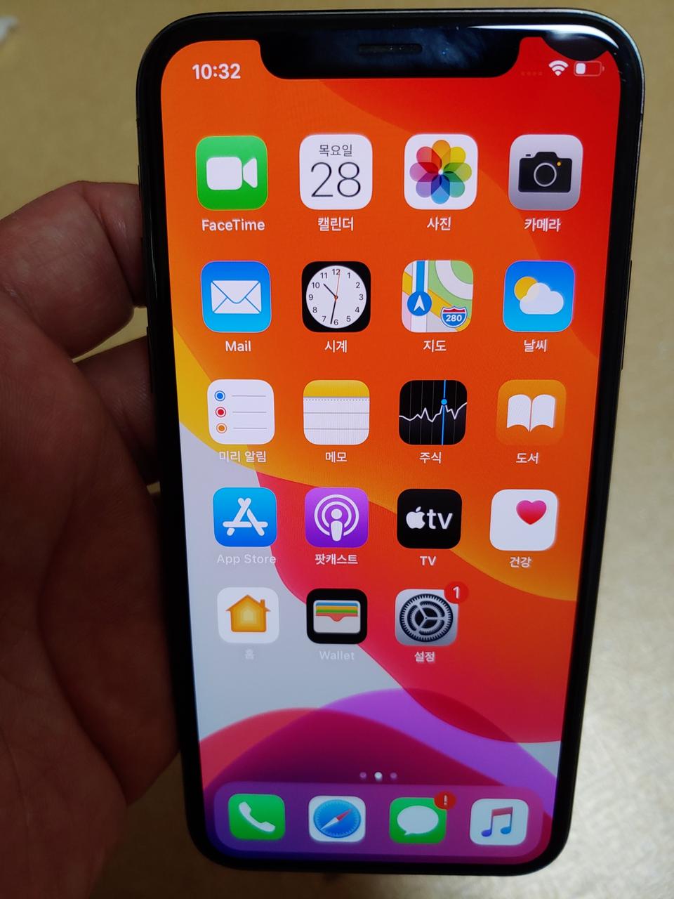 ♥아이폰X 64G♥블랙 팝니다