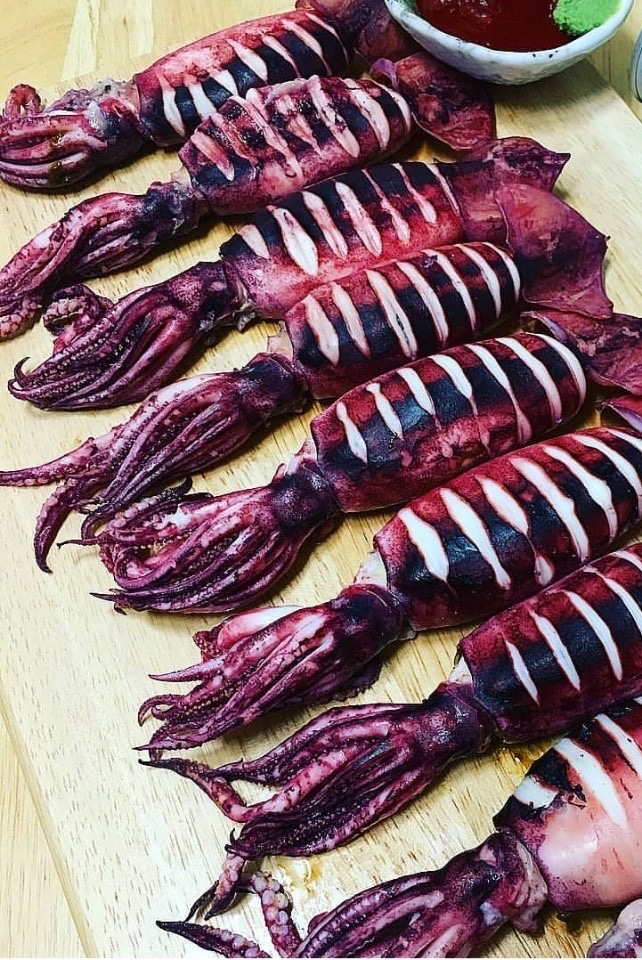 총알오징어 1kg 만원