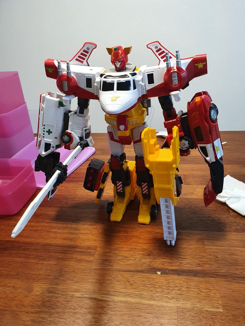 헬로카봇, 마이티가드 삼총사 판막