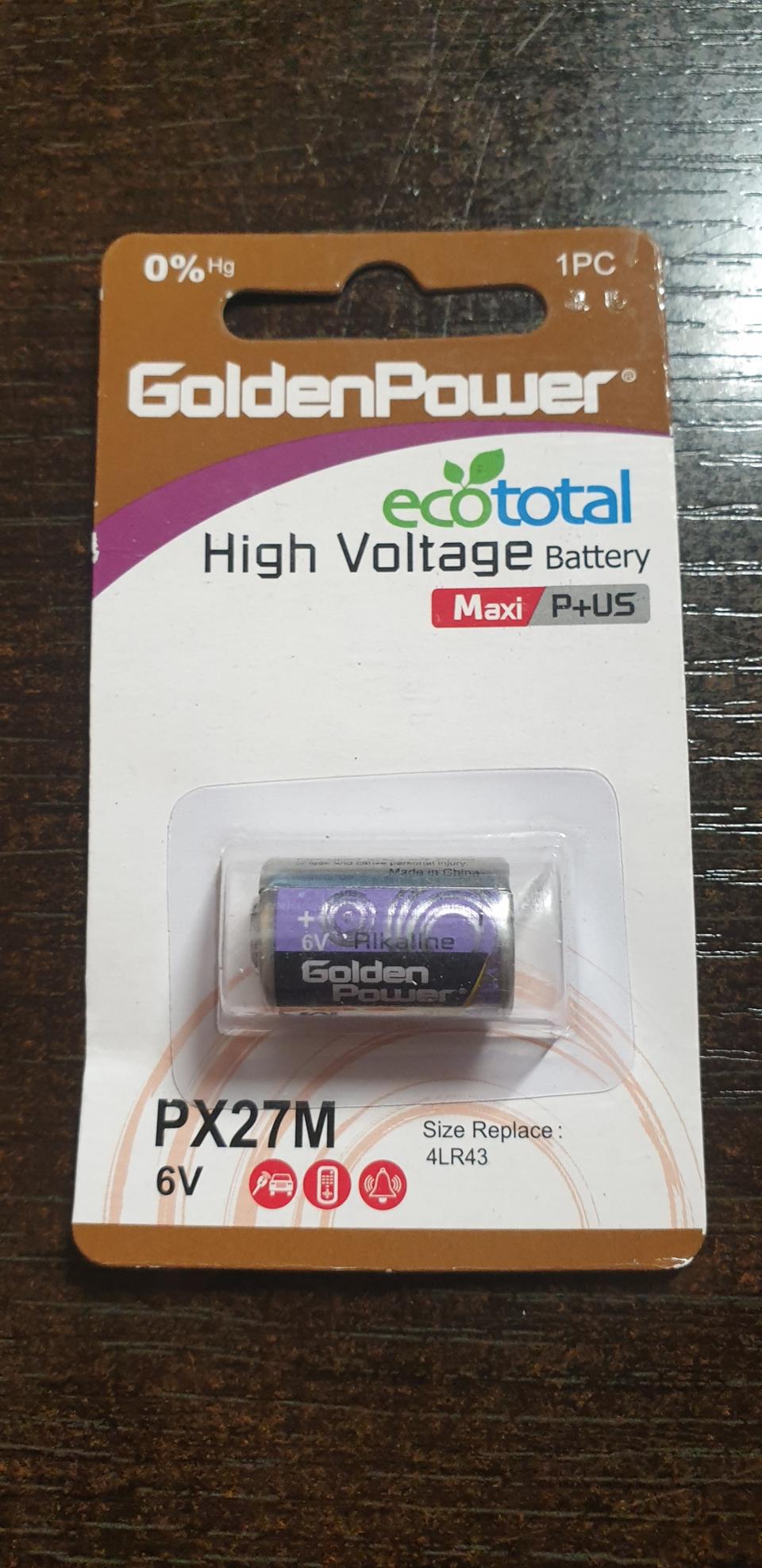 미개봉 PX27 규격 알카라인 배터리