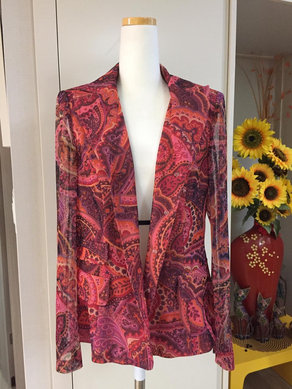 까르벤정 고급스러운 시스루 자켓