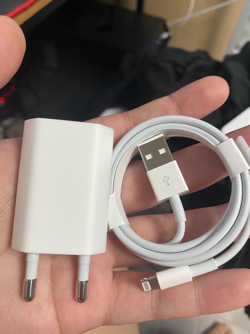 미사용 아이폰 정품 충전기