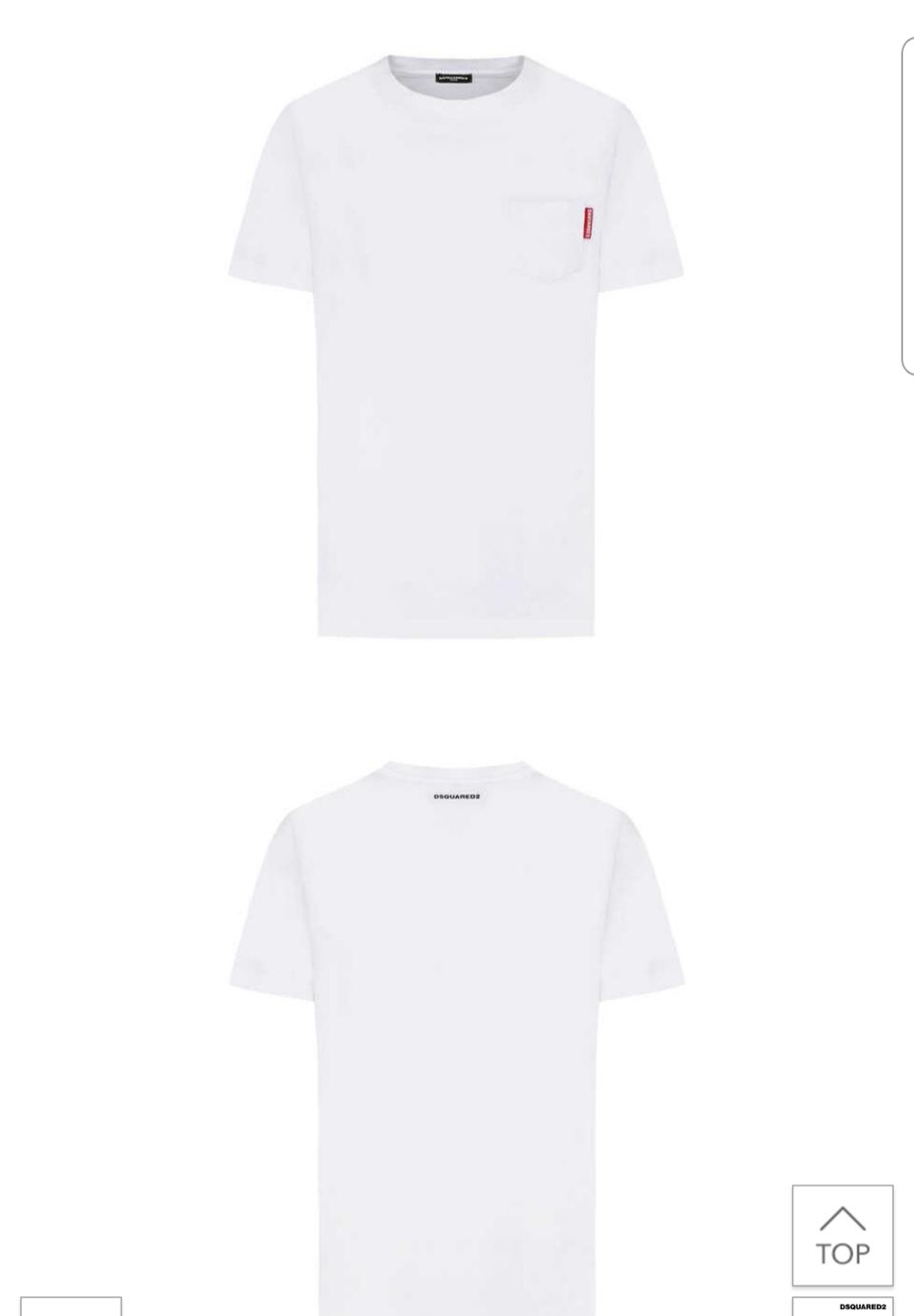 ❤디스퀘어드2. 남성 반팔티(95)판매해요