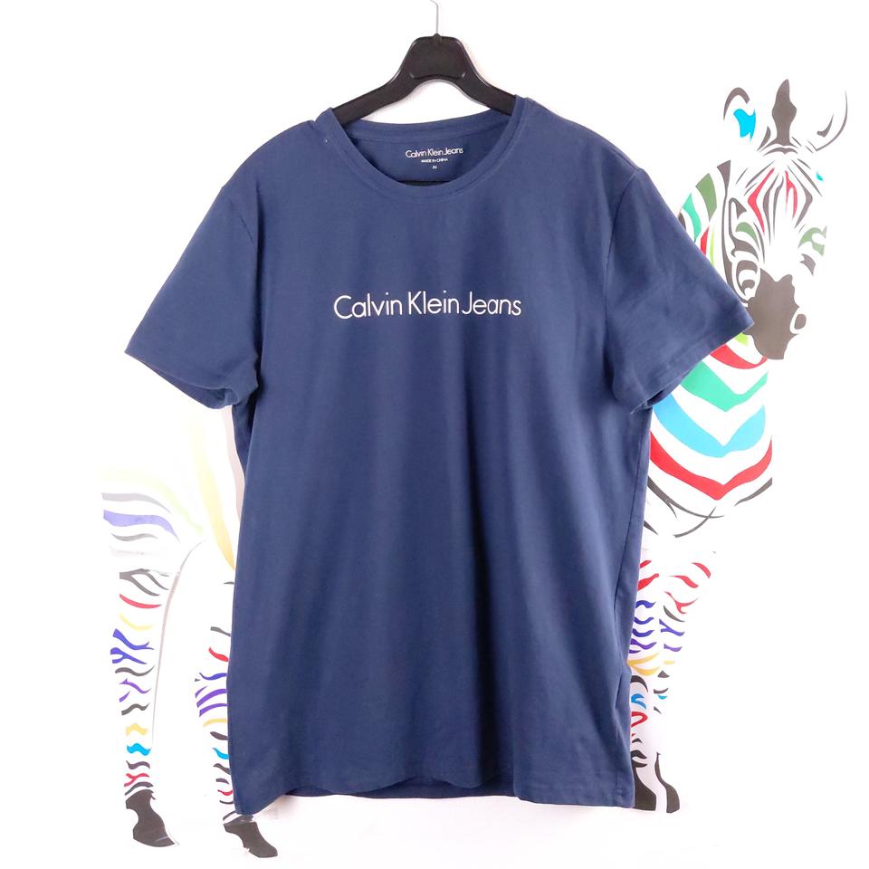 CK 캘빈클라인 라운드넥 반소매 티셔츠