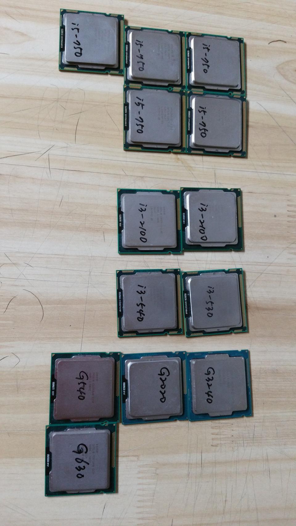 1~3세대 CPU 팝니다