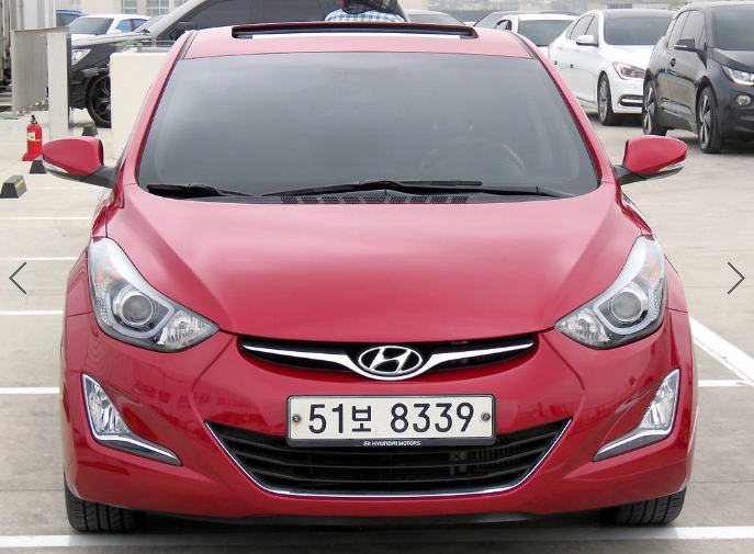 현대 더 뉴 아반떼 MD 1.6 VGT 디젤 텐밀리언 리미티드