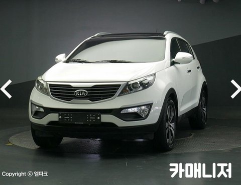 기아 스포티지 R 디젤 2.0 4WD TLX 최고급의 이미지