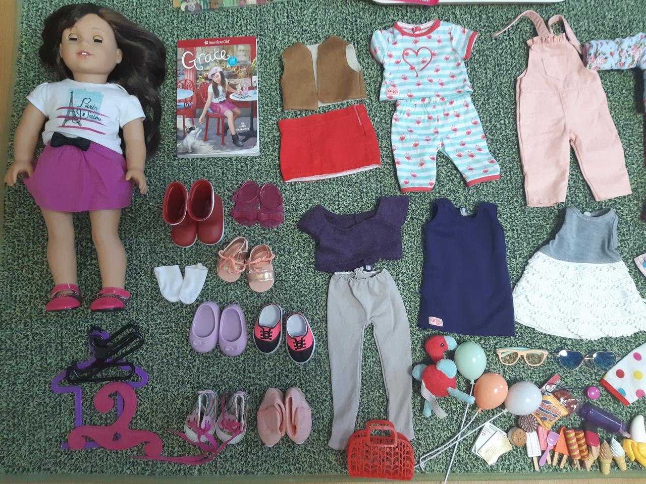 아메리칸걸 여아 인형 악세사리 포함 판매