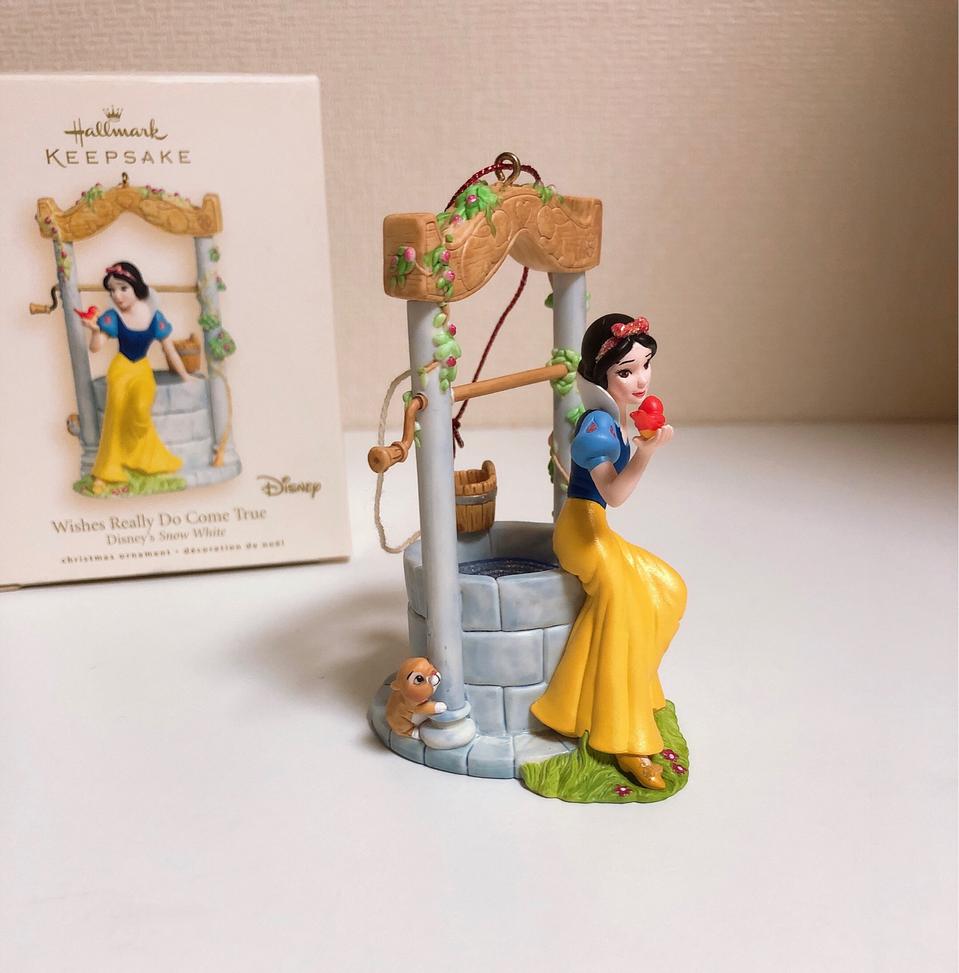 홀마크 정품 백설공주 오너먼트 피규어